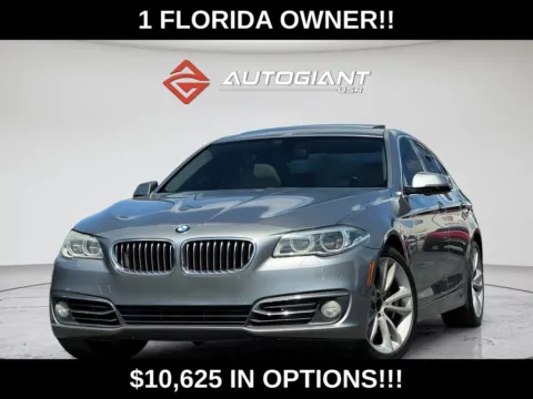 Gray 2014 BMW 5 Series 535i for sale in Indianapolis, IN