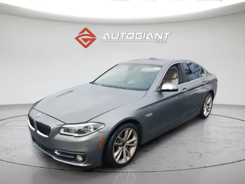 Gray 2014 BMW 5 Series 535i for sale in Indianapolis, IN