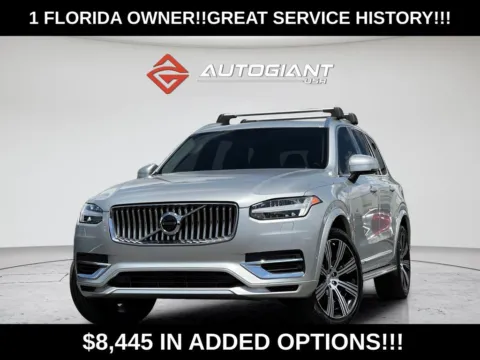 Silver 2022 Volvo XC90 Recharge Plug-In Hybrid T8 Inscription 6 Passenger for sale in Indianapolis, IN