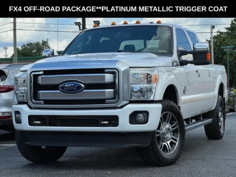 White 2013 Ford F-350SD Platinum for sale in Indianapolis, IN