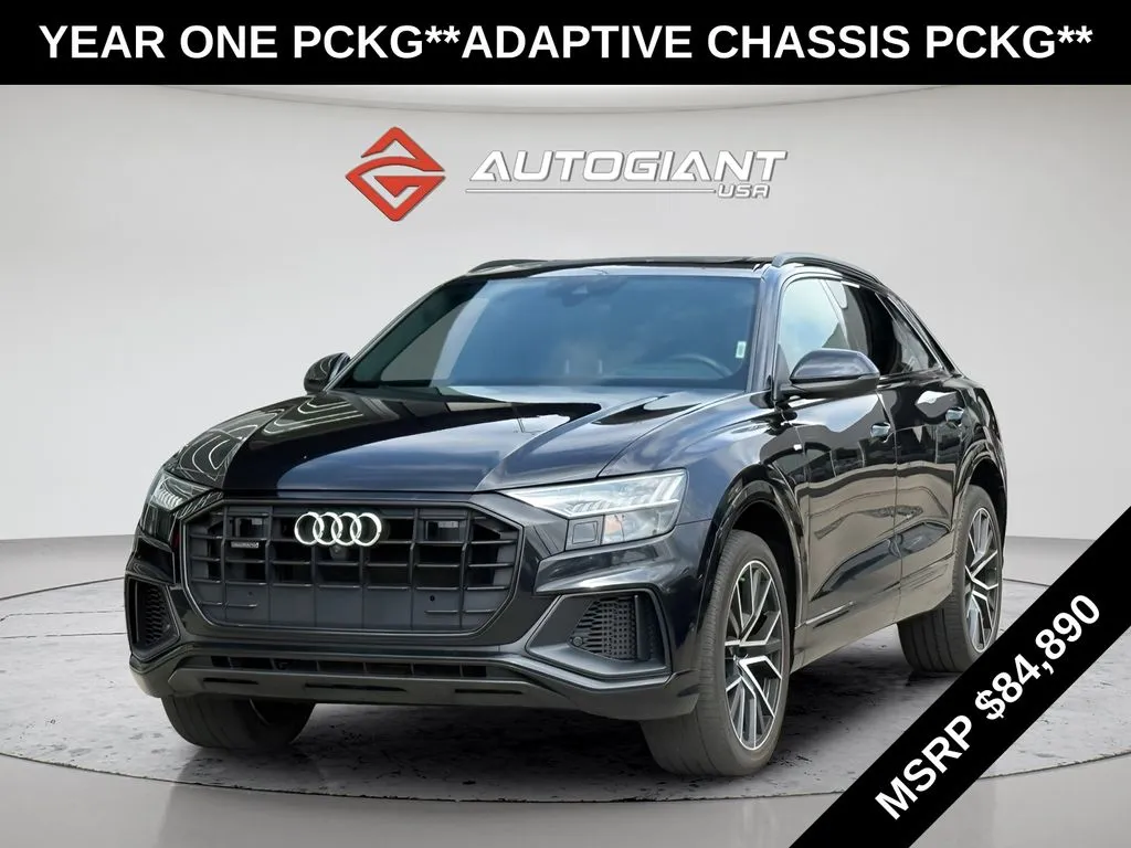 Black 2019 Audi Q8 3.0T Prestige for sale in Indianapolis, IN