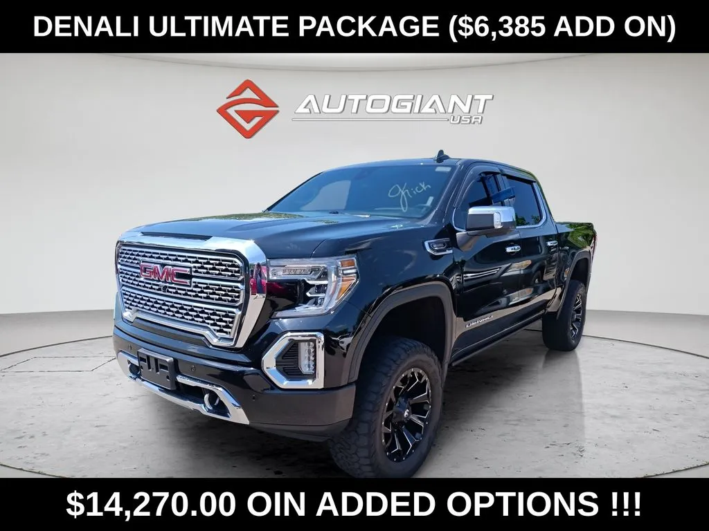 Black 2020 GMC Sierra 1500 Denali for sale in Indianapolis, IN