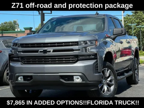 Gray 2021 Chevrolet Silverado 1500 RST for sale in Indianapolis, IN