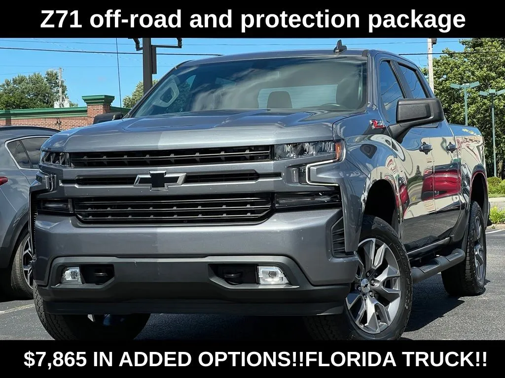 Gray 2021 Chevrolet Silverado 1500 RST for sale in Indianapolis, IN