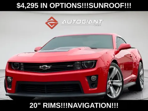 Red 2014 Chevrolet Camaro ZL1 for sale in Indianapolis, IN