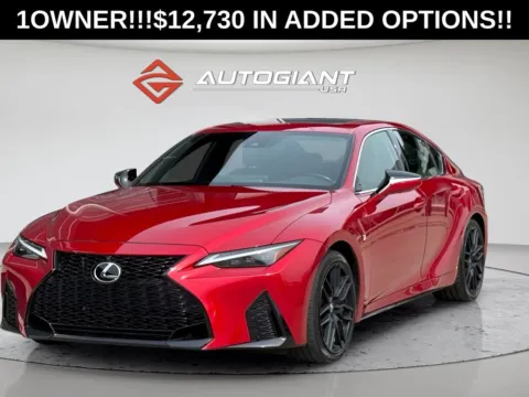 Red 2023 Lexus IS 350 F SPORT for sale in Indianapolis, IN