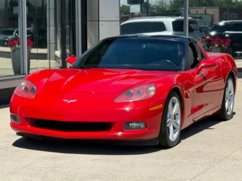 Red 2009 Chevrolet Corvette for sale in Indianapolis, IN
