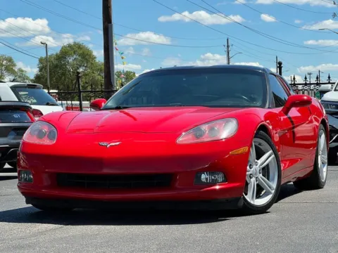 Red 2009 Chevrolet Corvette for sale in Indianapolis, IN