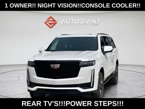 White 2021 Cadillac Escalade ESV Sport Platinum for sale in Indianapolis, IN