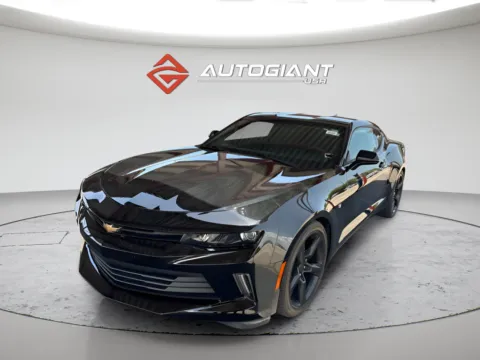 Black 2018 Chevrolet Camaro 1LT for sale in Indianapolis, IN