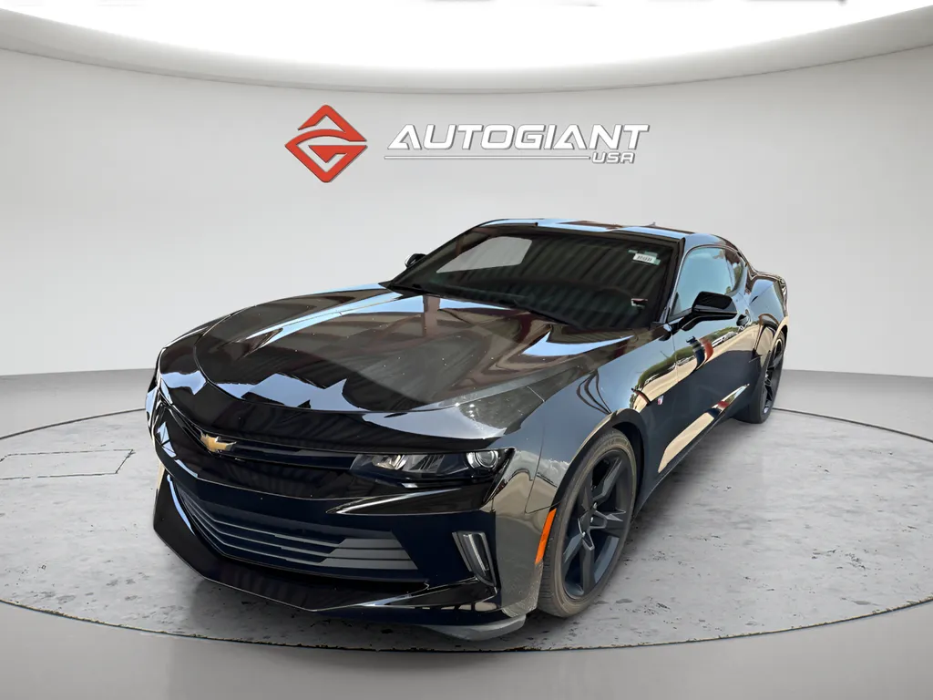 Black 2018 Chevrolet Camaro 1LT for sale in Indianapolis, IN