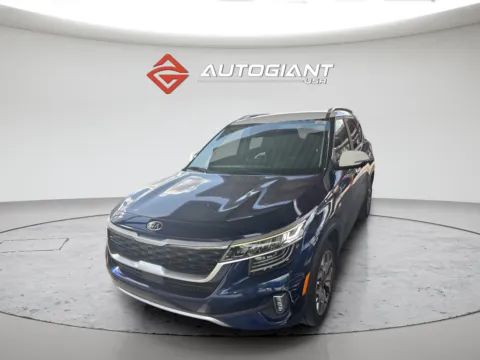 Blue 2021 Kia Seltos SX for sale in Indianapolis, IN