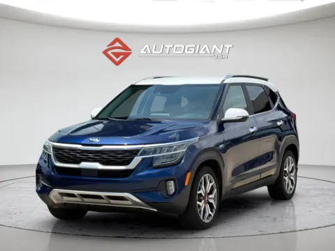 Photos of 2021 Kia Seltos SX for sale in Indianapolis, IN at AutoGiant USA Indianapolis