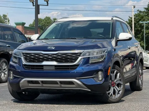 Blue 2021 Kia Seltos SX for sale in Indianapolis, IN