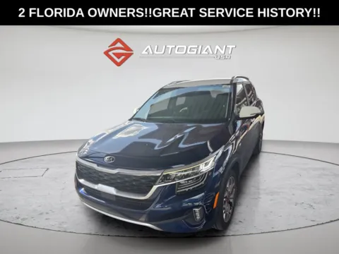 Blue 2021 Kia Seltos SX for sale in Indianapolis, IN