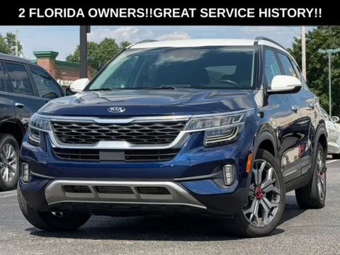 Blue 2021 Kia Seltos SX for sale in Indianapolis, IN