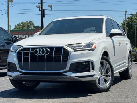 White 2021 Audi Q7 45 Premium for sale in Indianapolis, IN