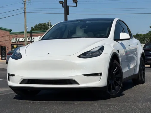 White 2021 Tesla Model Y Long Range for sale in Indianapolis, IN