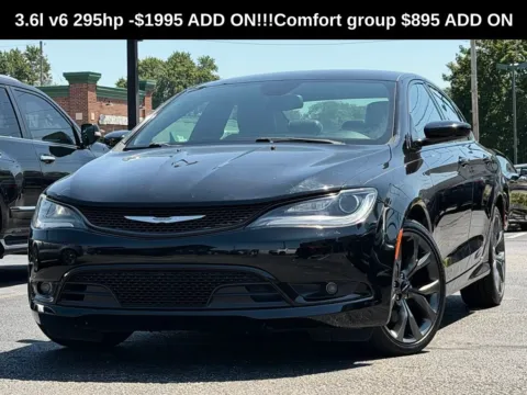 Black 2016 Chrysler 200 S for sale in Indianapolis, IN