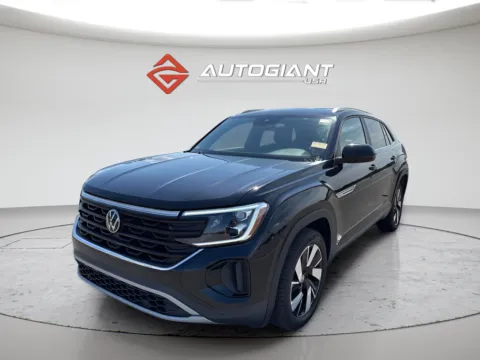 Black 2024 Volkswagen Atlas Cross Sport 2.0T SE w/Technology for sale in Indianapolis, IN