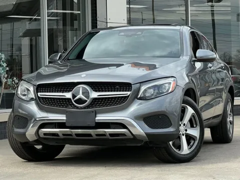 Gray 2017 Mercedes-Benz GLC 300 Coupe for sale in Indianapolis, IN