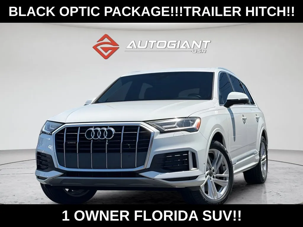 White 2025 Audi Q7 55 Prestige for sale in Indianapolis, IN