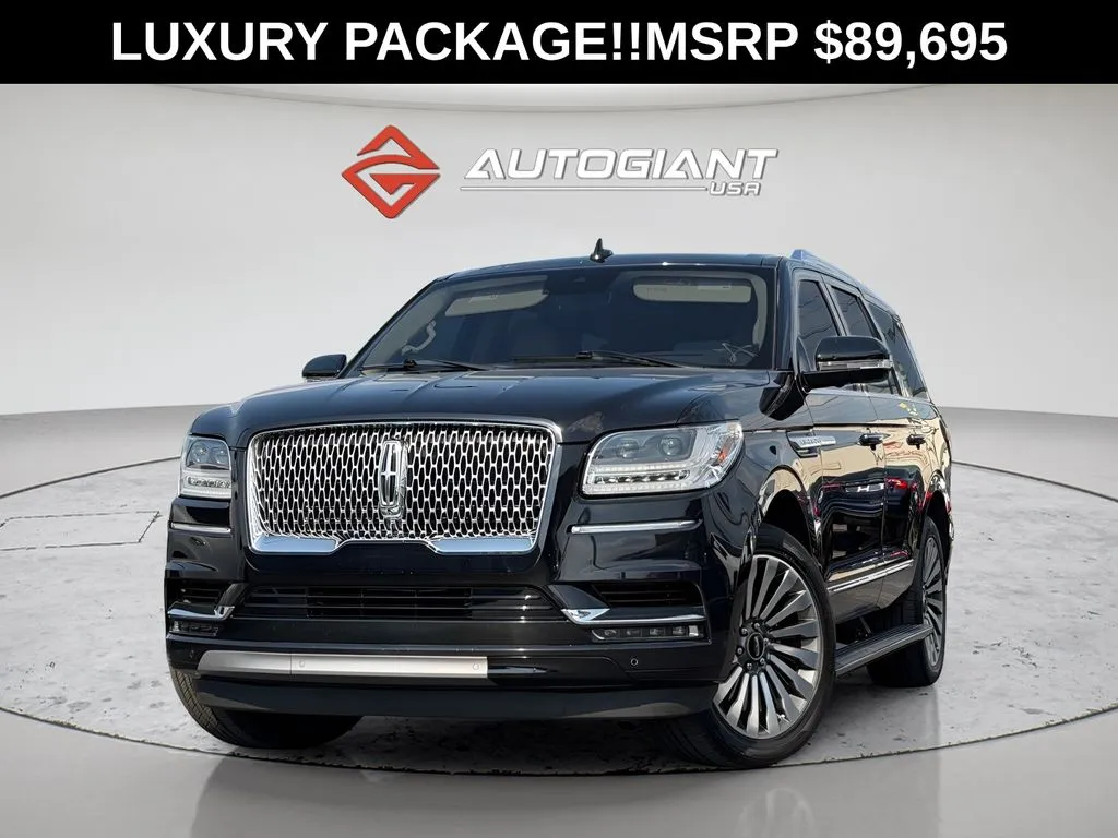 Black 2020 Lincoln Navigator Reserve for sale in Indianapolis, IN