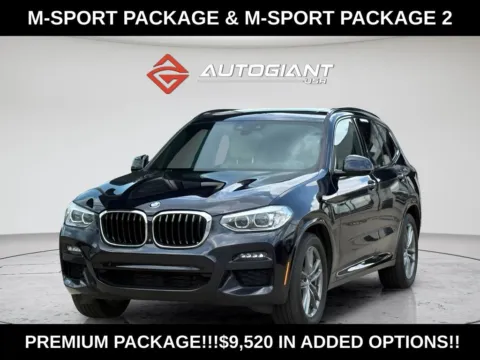 Black 2020 BMW X3 xDrive30i for sale in Indianapolis, IN