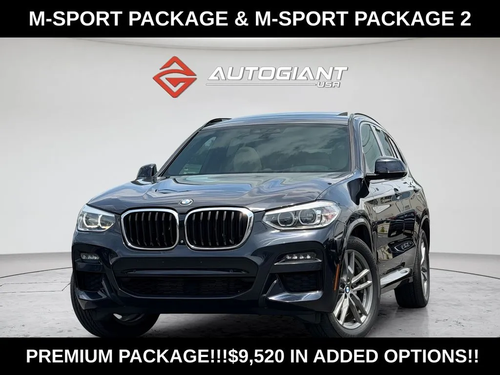 Black 2020 BMW X3 xDrive30i for sale in Indianapolis, IN