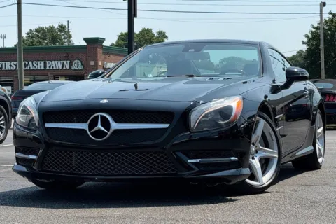Black 2014 Mercedes-Benz SL-Class SL 550 for sale in Indianapolis, IN