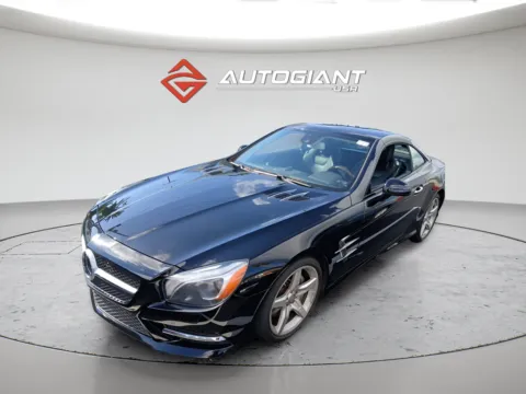 Black 2014 Mercedes-Benz SL-Class SL 550 for sale in Indianapolis, IN