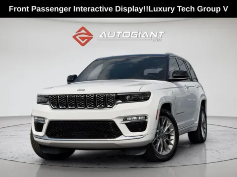White 2022 Jeep Grand Cherokee Summit 4xe for sale in Indianapolis, IN
