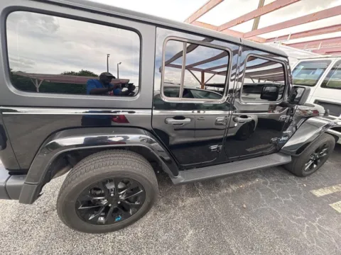 Another view of 2023 Jeep Wrangler Sahara 4xe for sale in Indianapolis, IN at AutoGiant USA Indianapolis