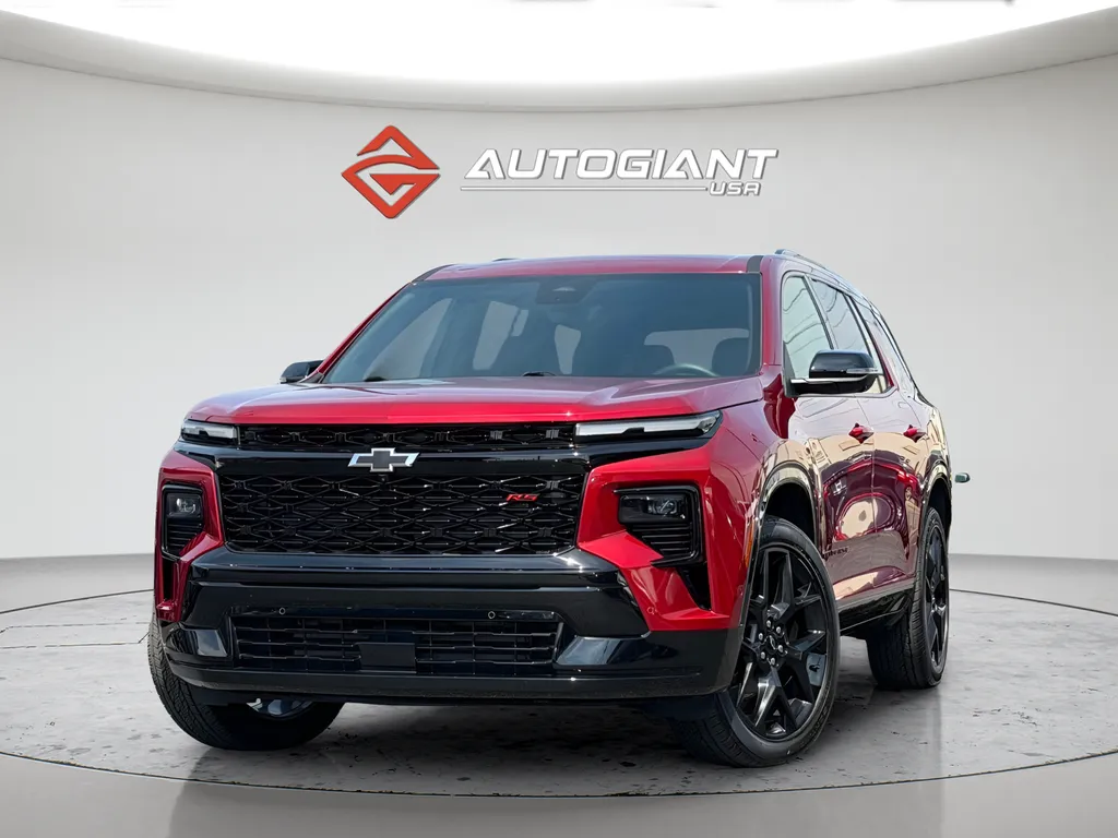 Red 2025 Chevrolet Traverse RS for sale in Indianapolis, IN