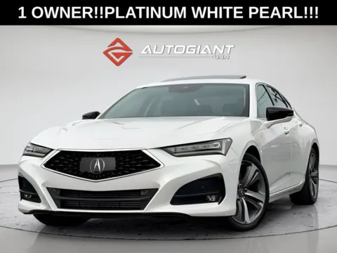 White 2021 Acura TLX Advance for sale in Indianapolis, IN