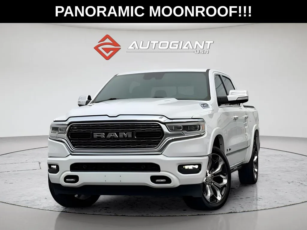 White 2022 Ram 1500 Limited for sale in Indianapolis, IN