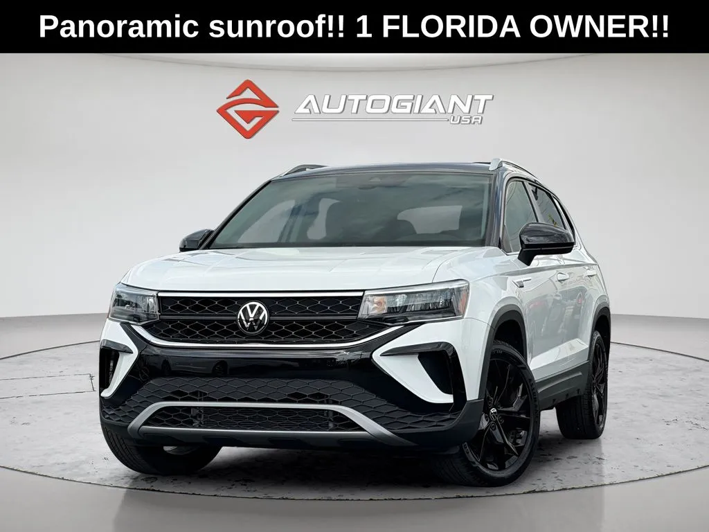 White 2023 Volkswagen Taos 1.5T SE for sale in Indianapolis, IN