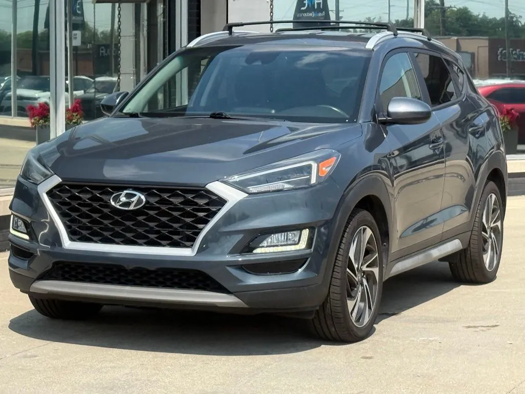 Blue 2021 Hyundai Tucson Sport for sale in Indianapolis, IN
