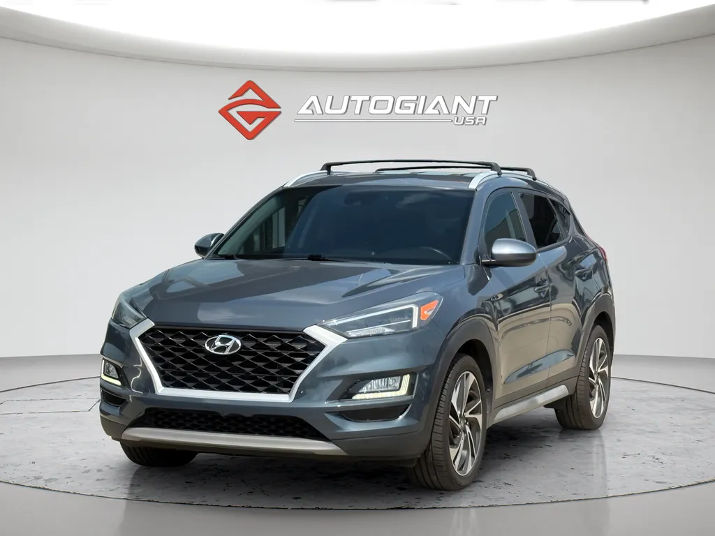 Blue 2021 Hyundai Tucson Sport for sale in Indianapolis, IN