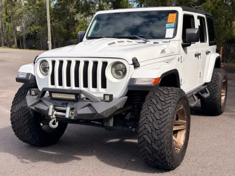White 2020 Jeep Wrangler Unlimited Sport S for sale in Indianapolis, IN
