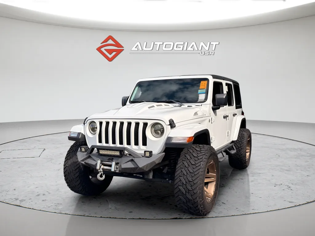 White 2020 Jeep Wrangler Unlimited Sport S for sale in Indianapolis, IN