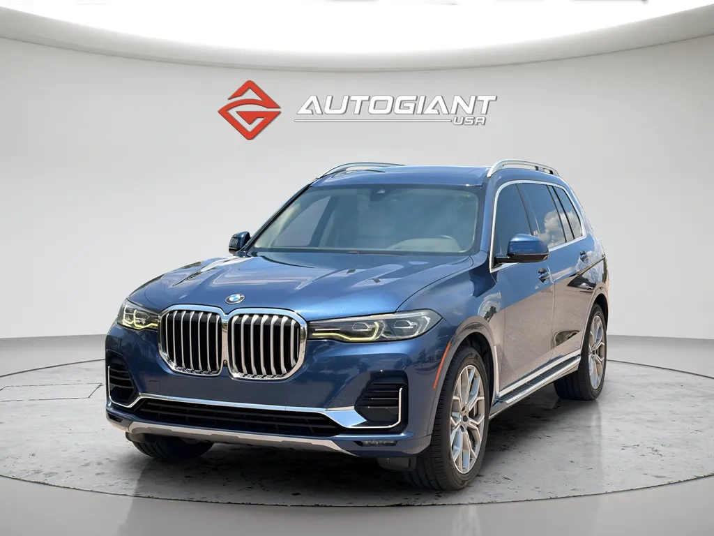 Blue 2019 BMW X7 xDrive40i for sale in Indianapolis, IN