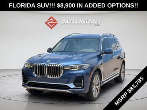 Blue 2019 BMW X7 xDrive40i for sale in Indianapolis, IN