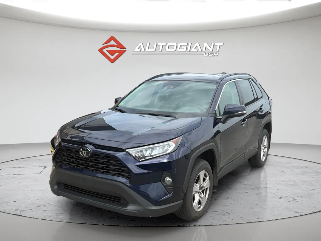 Blue 2021 Toyota RAV4 XLE for sale in Indianapolis, IN