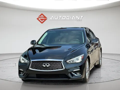 Black 2019 INFINITI Q50 3.0t LUXE for sale in Indianapolis, IN