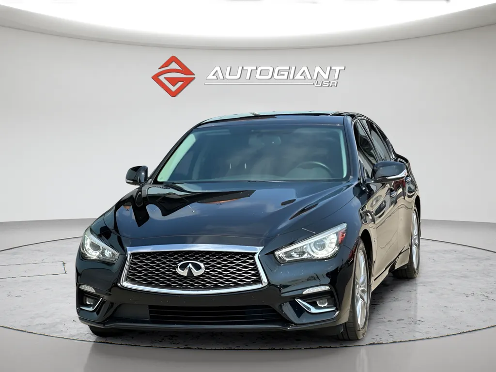 Black 2019 INFINITI Q50 3.0t LUXE for sale in Indianapolis, IN