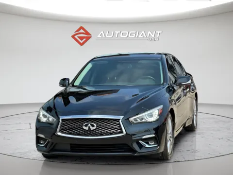 Black 2019 INFINITI Q50 3.0t LUXE for sale in Indianapolis, IN