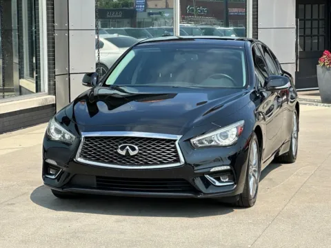 Black 2019 INFINITI Q50 3.0t LUXE for sale in Indianapolis, IN