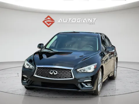 Black 2019 INFINITI Q50 3.0t LUXE for sale in Indianapolis, IN