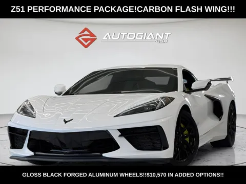 White 2023 Chevrolet Corvette Stingray for sale in Indianapolis, IN